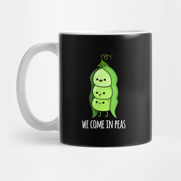 We Come In Peas Cute Pea Pun by punnybone